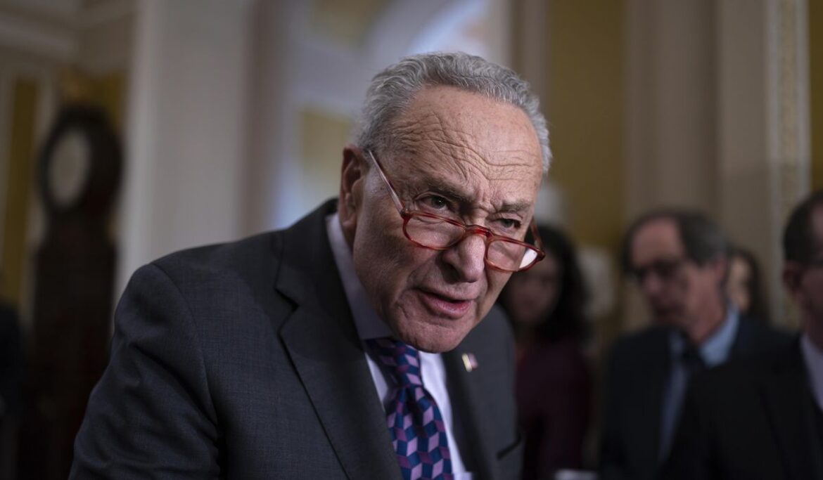 Chuck Schumer gives GOP ultimatum for Tommy Tuberville to drop blockade of Pentagon nominees