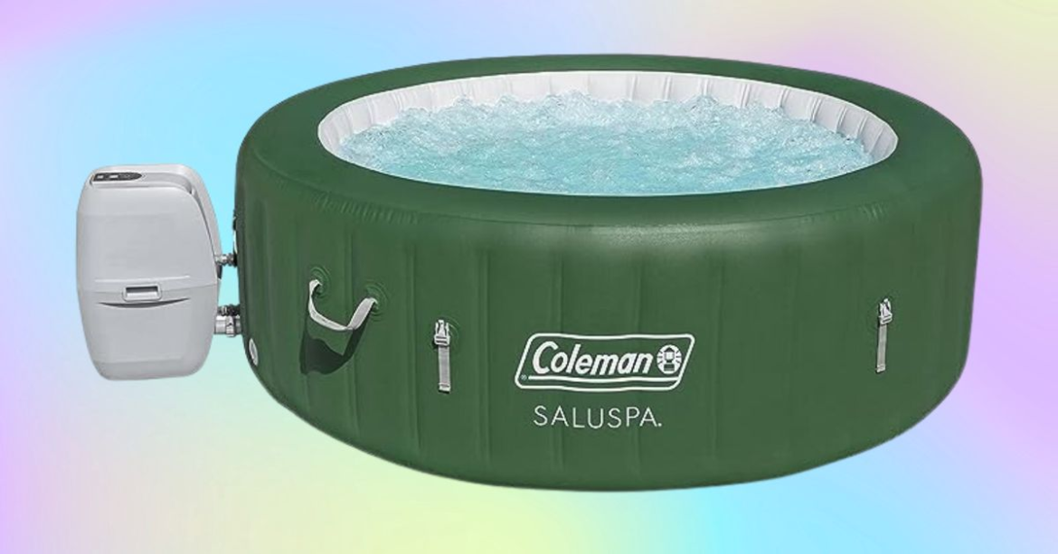 Coleman’s Inflatable Hot Tub Is 45% Off On Amazon For Black Friday