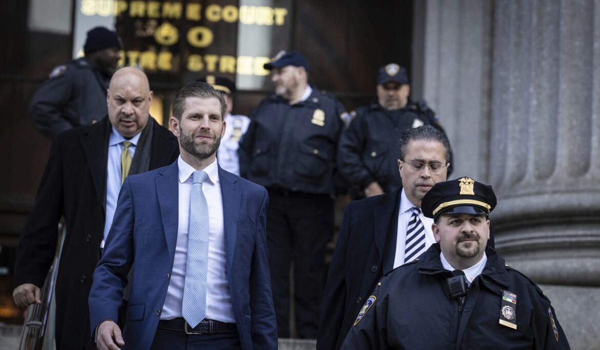 Don Jr., Eric Trump wash hands of financial statements at the heart of N.Y. civil case