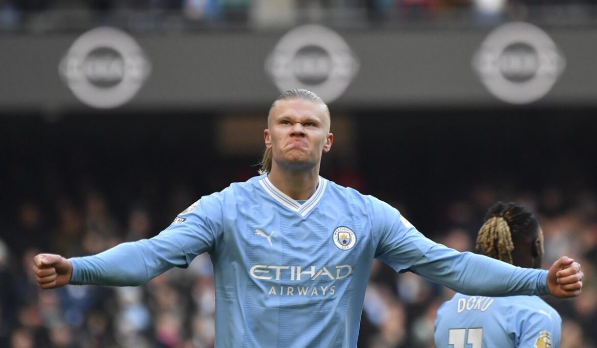 Erling Haaland sets Premier League record with quickest 50 goals