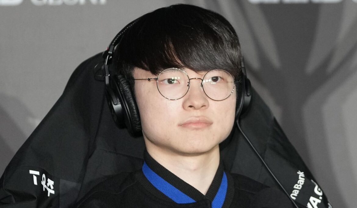 Esports superstar Faker's team wins trophy at the League of Legends World Championship