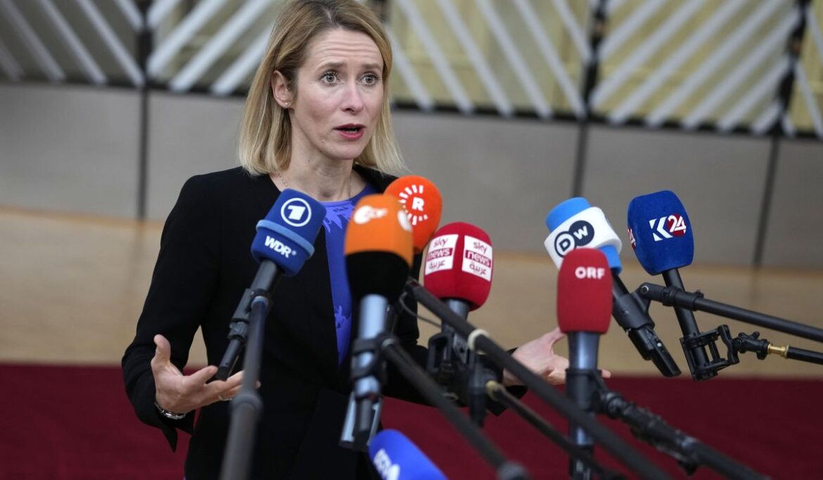 Estonia's Kallas is reelected to lead party despite a scandal over husband's Russia business ties