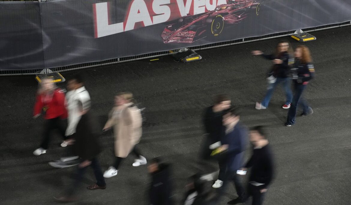 F1 off to rough Las Vegas start. Ferrari damaged, fans told to leave before practice ends at 4 a.m.