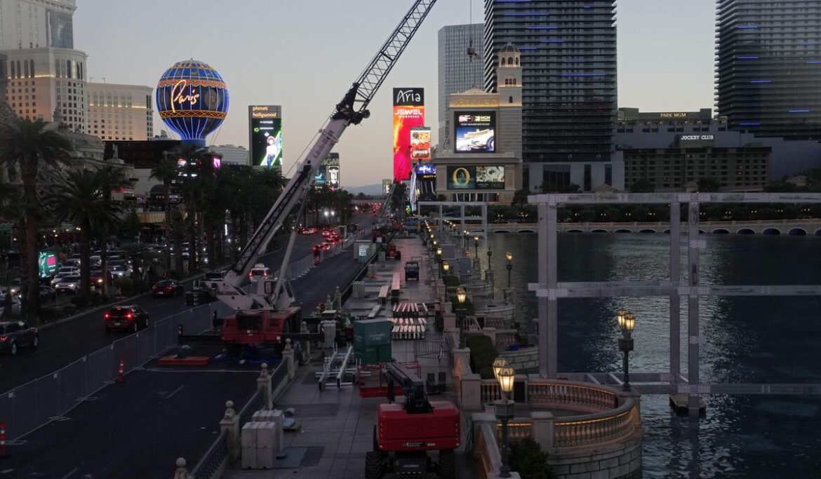 F1 roars into Las Vegas with parties, concerts, celebrities and, eventually, an actual race