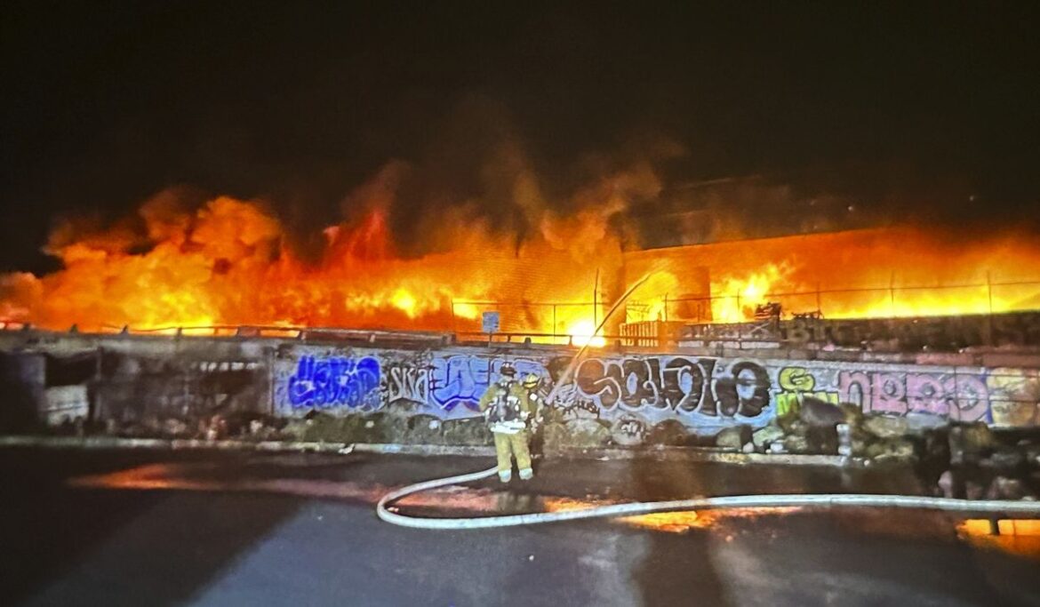 Fire that closed Los Angeles I-10 to snarl traffic indefinitely