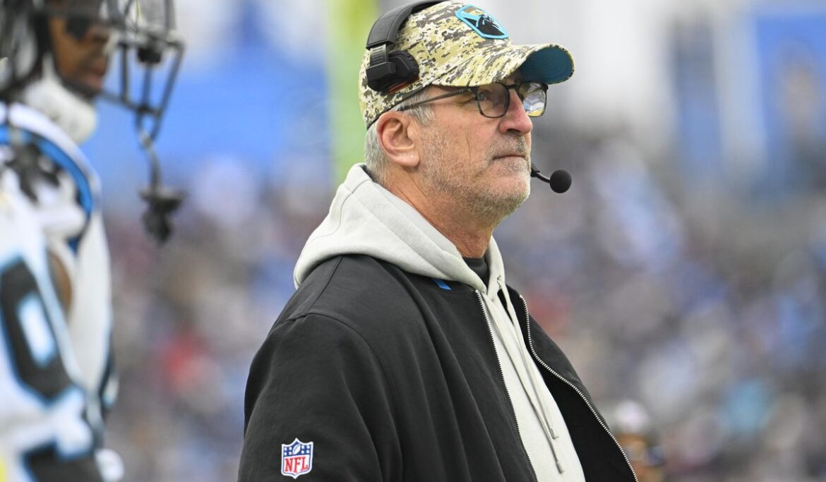 Frank Reich fired by Carolina Panthers in his first season with team off to NFL-worst 1-10 record