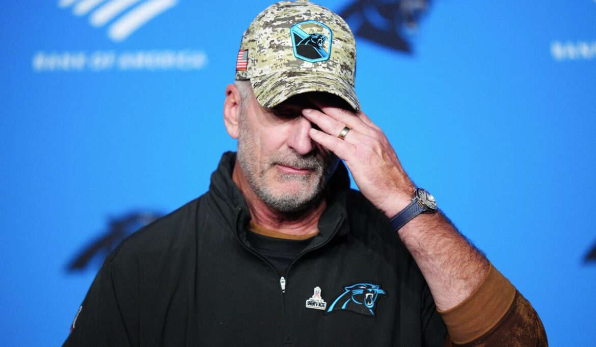 Frank Reich paid the price for a Panthers roster lacking talent