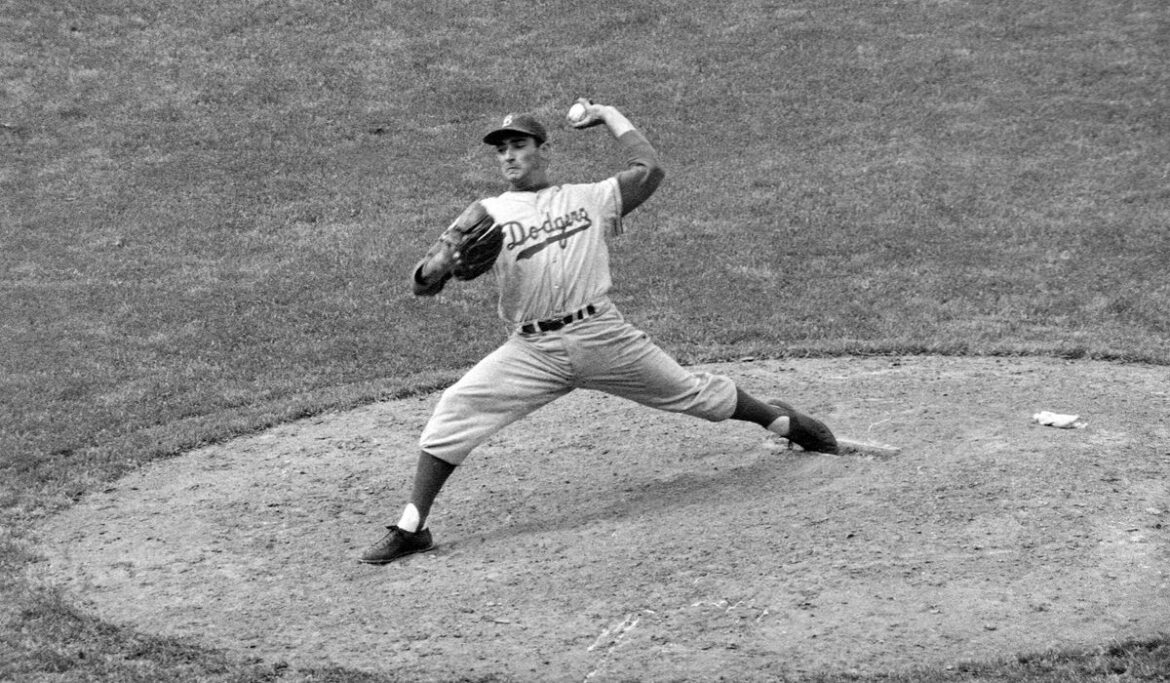 Glove used by Dodgers pitcher Sandy Koufax in his second season up at auction