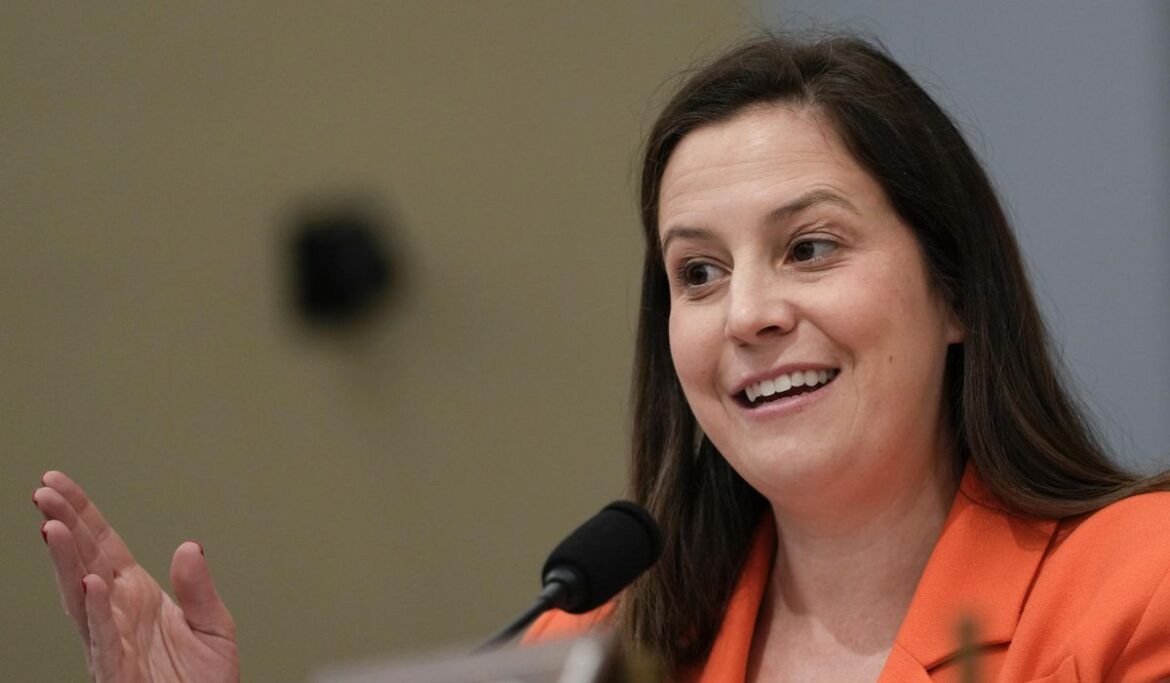 High-ranking Republican Elise Stefanik files ethics complaint against judge in Trump fraud trial