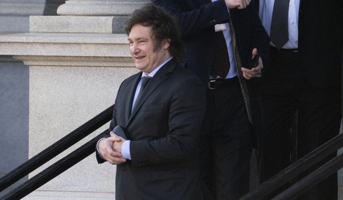 Javier Milei, Argentina president-elect, tells top Biden officials that he's committed to freedom