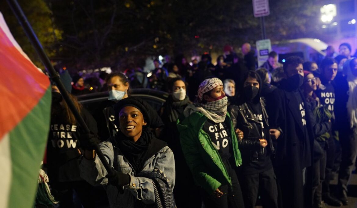 Joe Biden calls DNC, says 'take care of each other' after pro-Palestinian riot at party headquarters