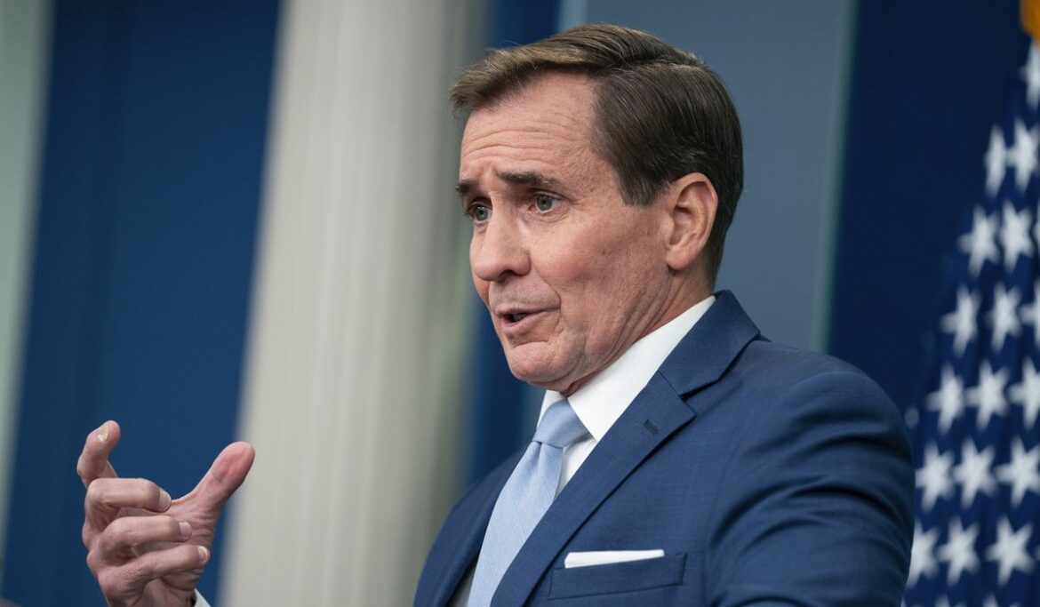 John Kirby says Joe Biden would veto Israel-only funds