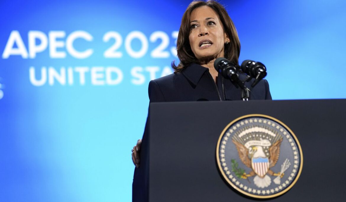 Kamala Harris scorched for posting Thanksgiving photo next to gas stove