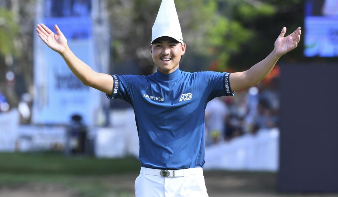 Min Woo Lee serves up a victory at the Australian PGA Championship