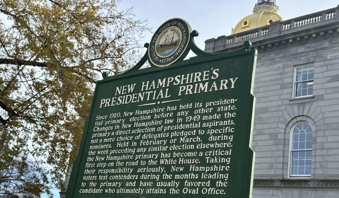 New Hampshire schedules presidential primary for Jan. 23