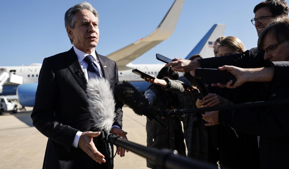 President Biden says 74 US dual nationals left Gaza Strip as Sec. Antony Blinken lands in Mideast