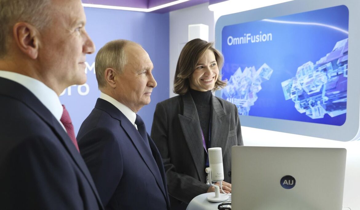 Putin to boost AI work in Russia to fight a Western monopoly he says is 'unacceptable and dangerous'