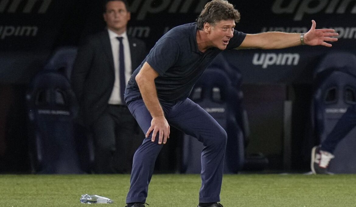 Returning Napoli coach Walter Mazzarri takes some of the credit for last season's Serie A title