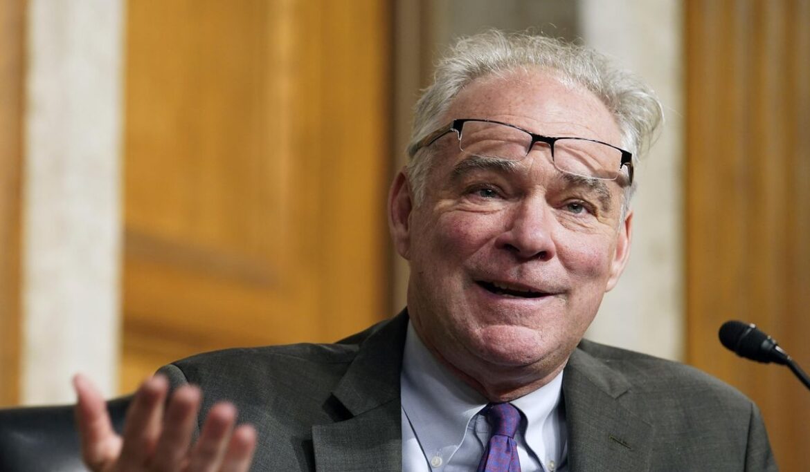 Sen. Tim Kaine vows to stop move of FBI HQ to Maryland, citing Wray's concerns