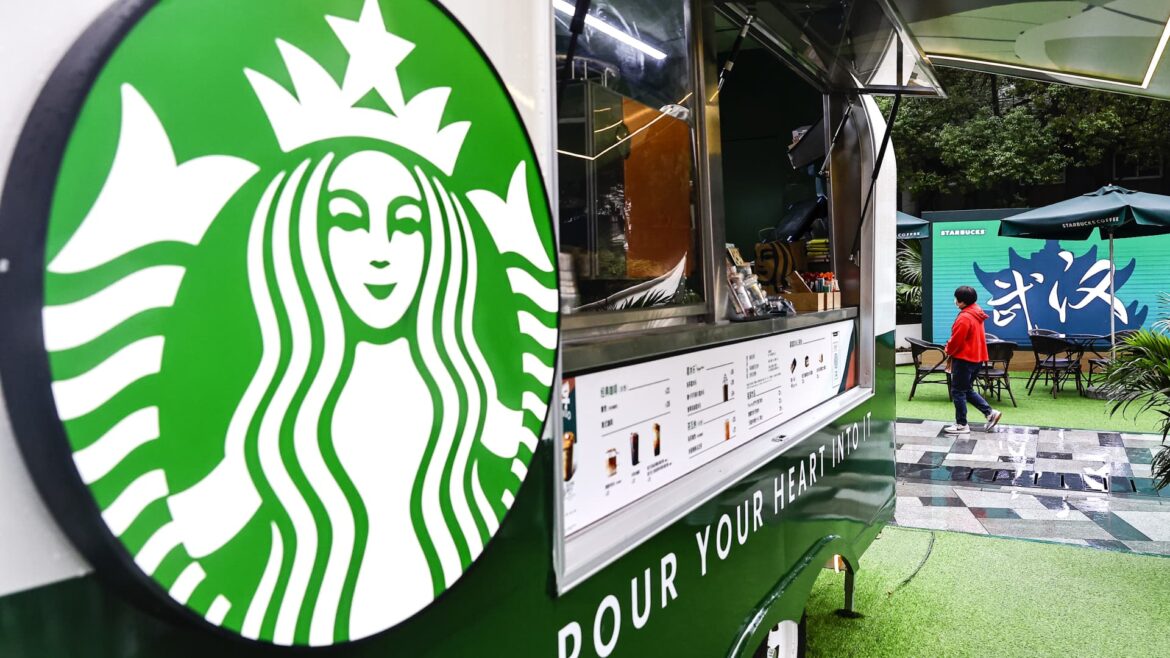 Starbucks remains a big winner in China even if a domestic rival sells more coffee there