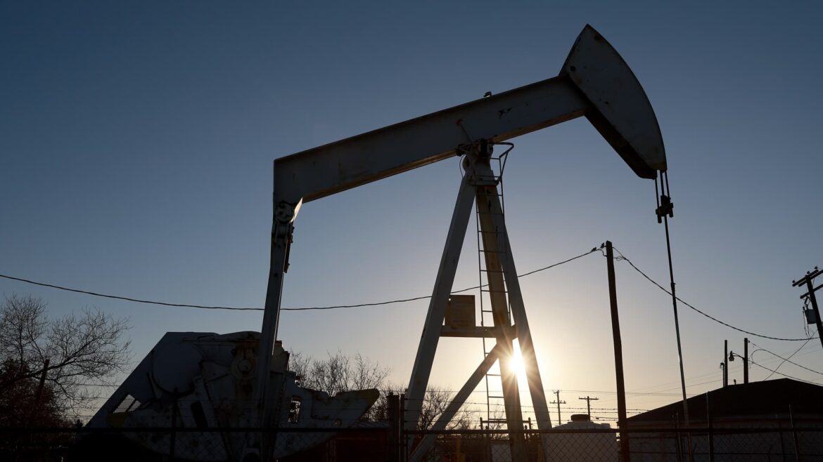 U.S. crude oil prices fall below $78 a barrel to their lowest since July