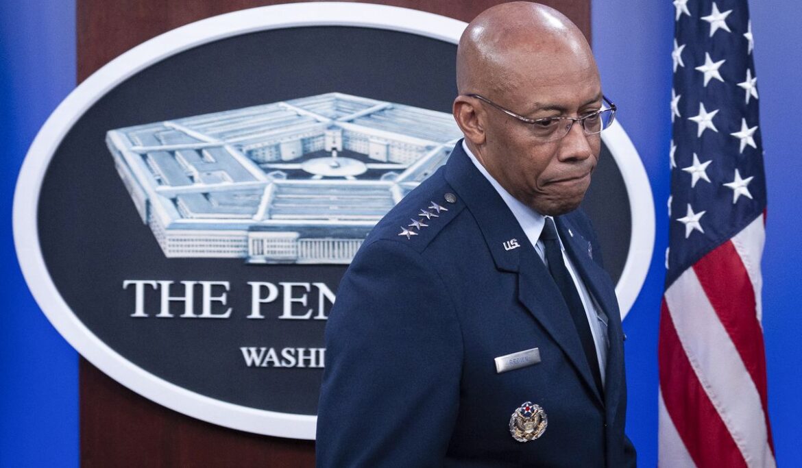 CQ Brown, Joint Chiefs chairman: Lack of full-year spending bill could add to recruiting woes