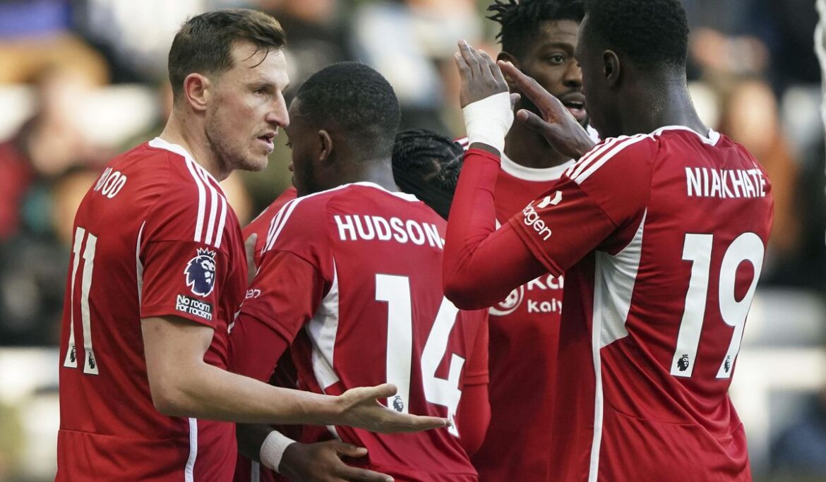 Chris Wood haunts former team with hat trick as Nottingham Forest beats Newcastle 3-1
