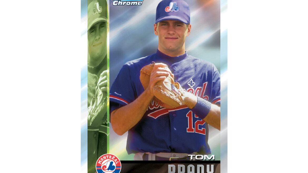Fanatics' Topps is putting Tom Brady on a Montreal Expos trading card
