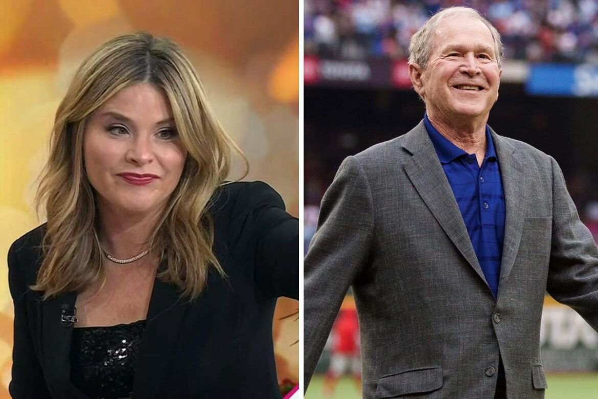 Jenna Bush Hager Just FaceTimed Her Father, Former POTUS George W. Bush, On ‘Today’: “He Doesn’t Usually Like When I Put Him On The Spot”