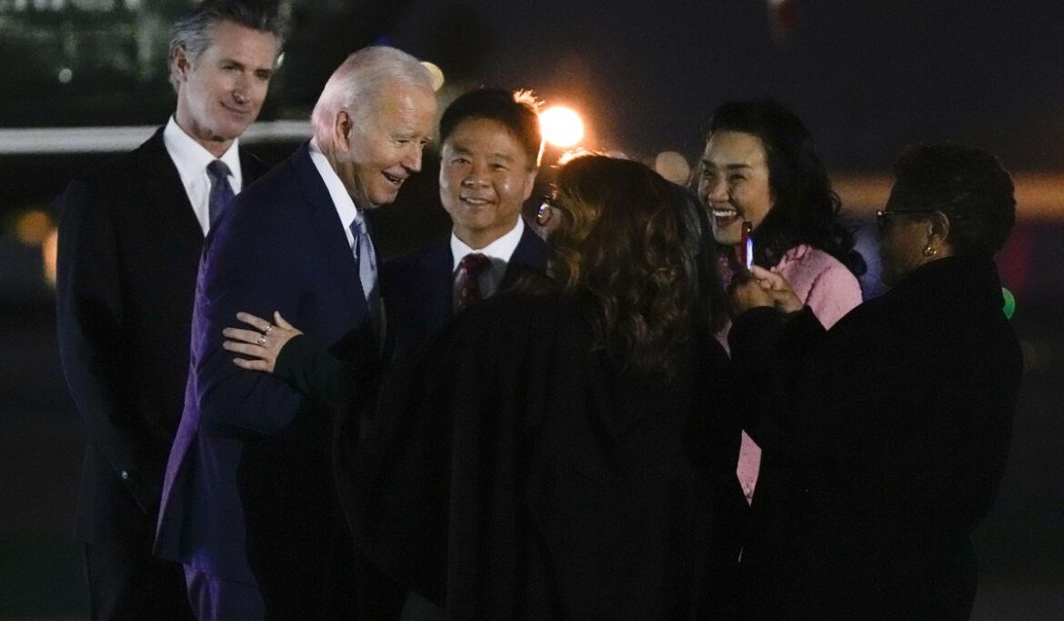 Joe Biden launches Hollywood fundraising blitz to tap into star power with strikes over