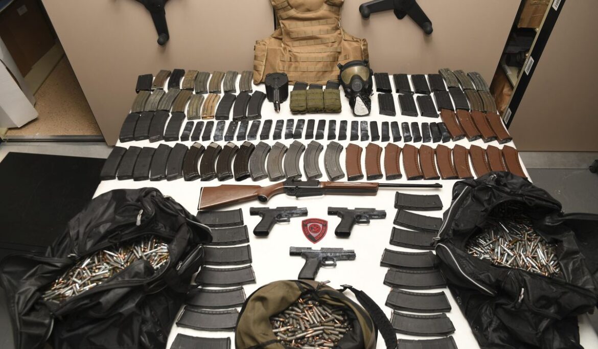 Joshua Pavao accused of firing at Rhode Island home stopped with over 1,000 rounds of ammo