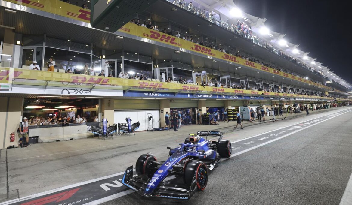 Logan Sargeant to stay with the Williams F1 team next year after tough start for American driver