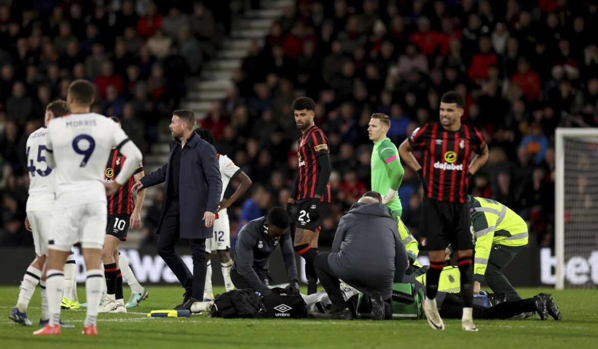Luton captain Tom Lockyer 'stable' after cardiac arrest on field. Man City draws again