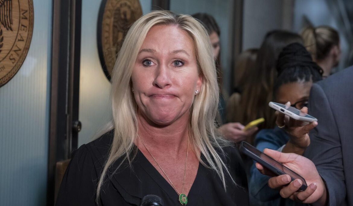 Marjorie Taylor Greene 'swatted' on Christmas Day, she says