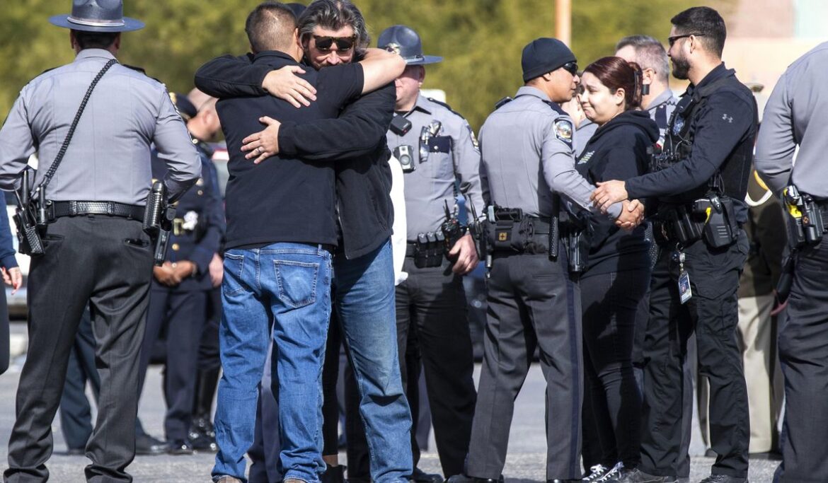 Navada state troopers killed, driver arrested after hit-and-run on Las Vegas freeway