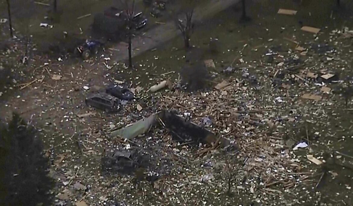 Northfield Township, Michigan home explosion heard for miles kills 4 and injures 2, police say