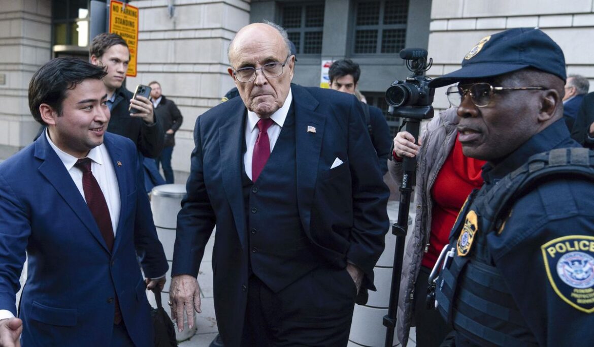 Rudy Giuliani files for bankruptcy after $148 million bill in defamation suit