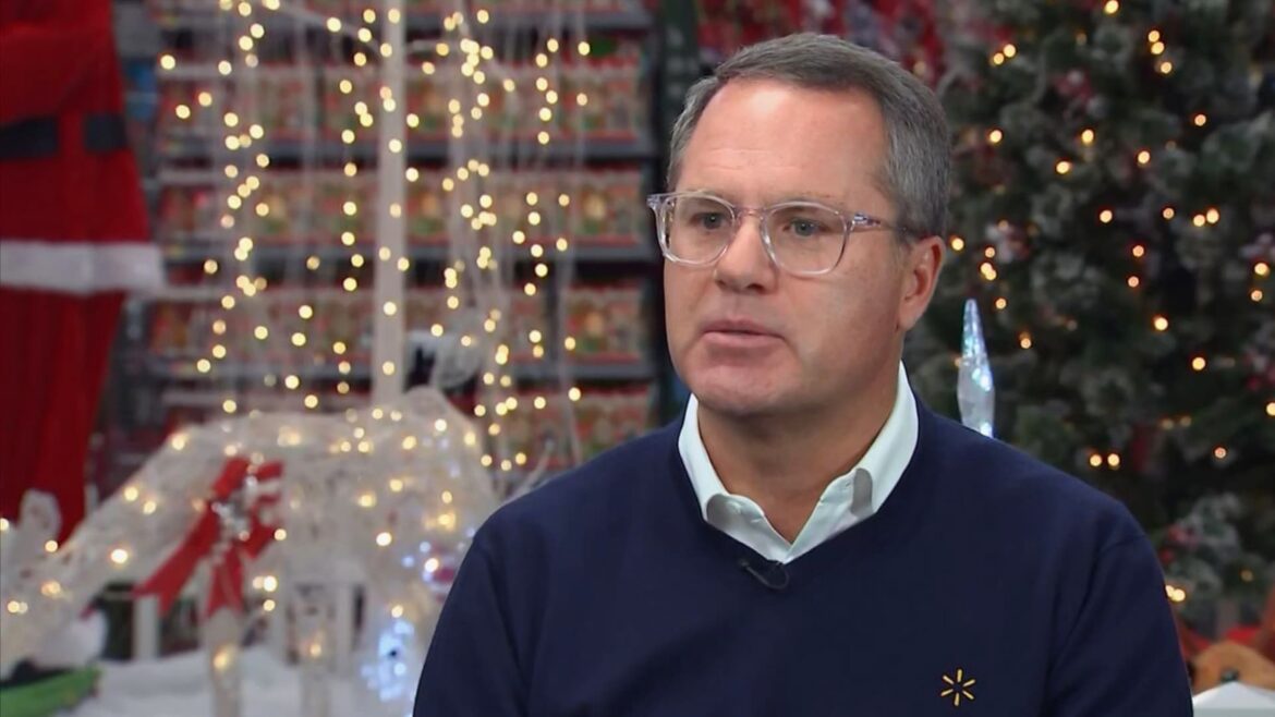 Walmart CEO Doug McMillon talks about deflation