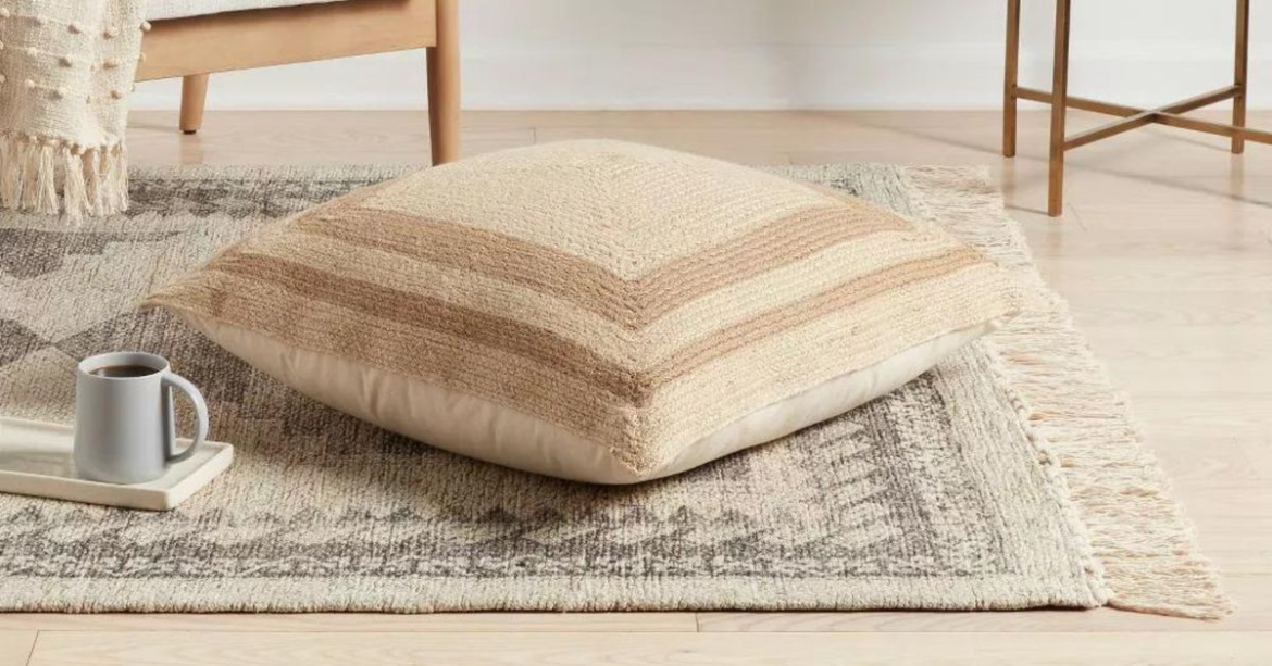 8 Chic Floor Pillows You Can Get At Target