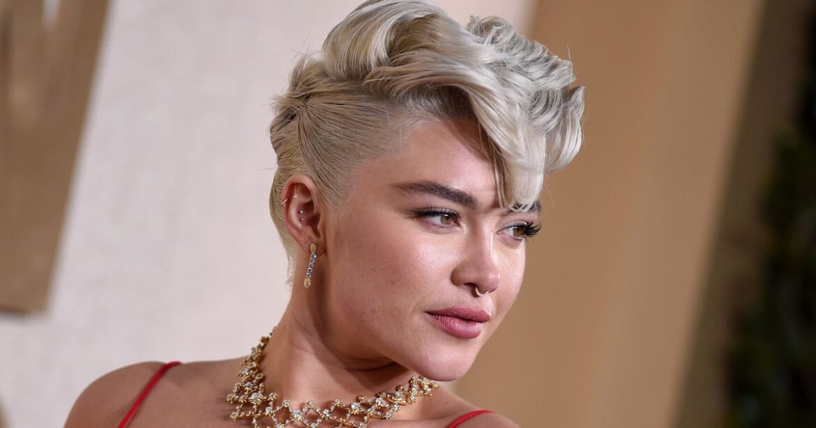 Florence Pugh Stuns In Sheer Gown At 2024 Golden Globes