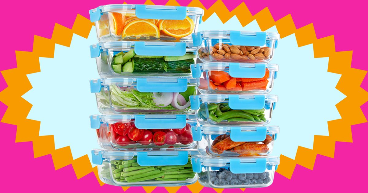 One Of The Best Glass Food Storage Container Sets On Sale At Amazon