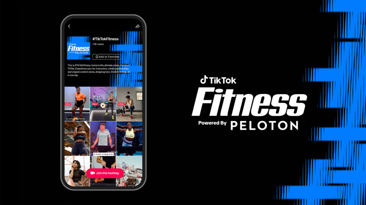Peloton partners with TikTok on classes, content