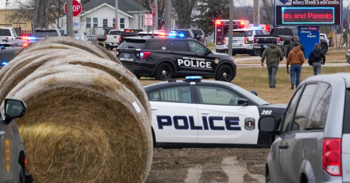 Teen Shooter Kills 1, Injures 5 At Small-Town Iowa School, Police Say