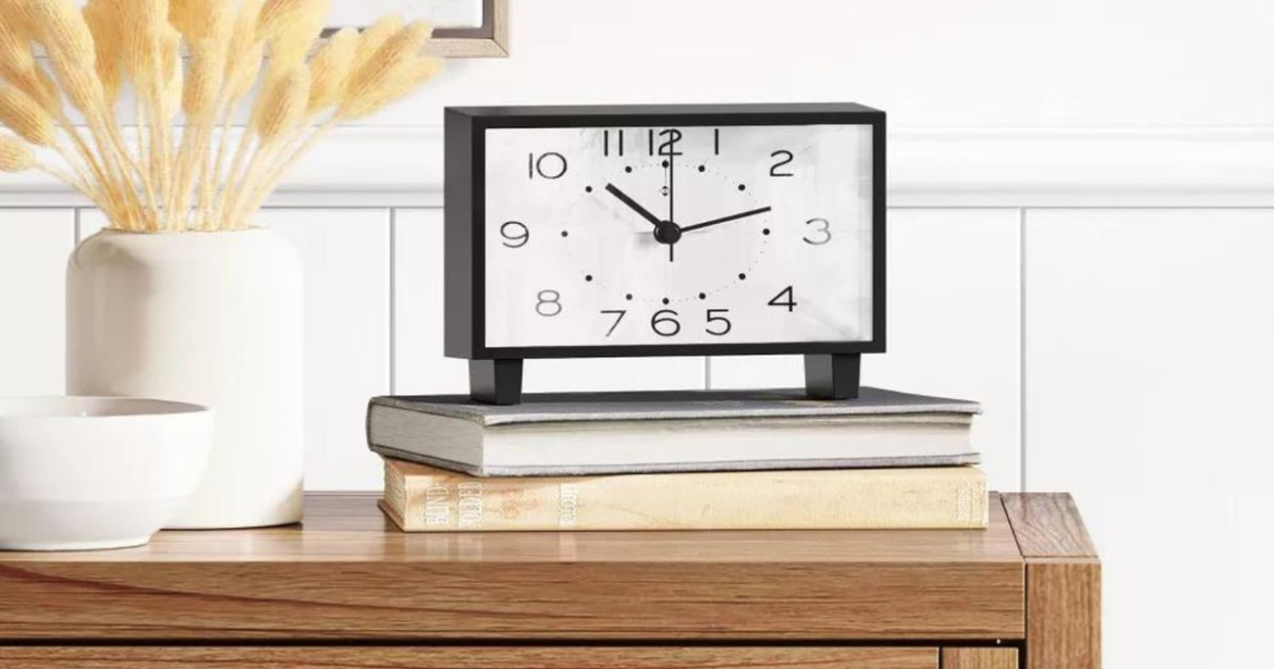 This $15 Clock From Target Looks So High-End