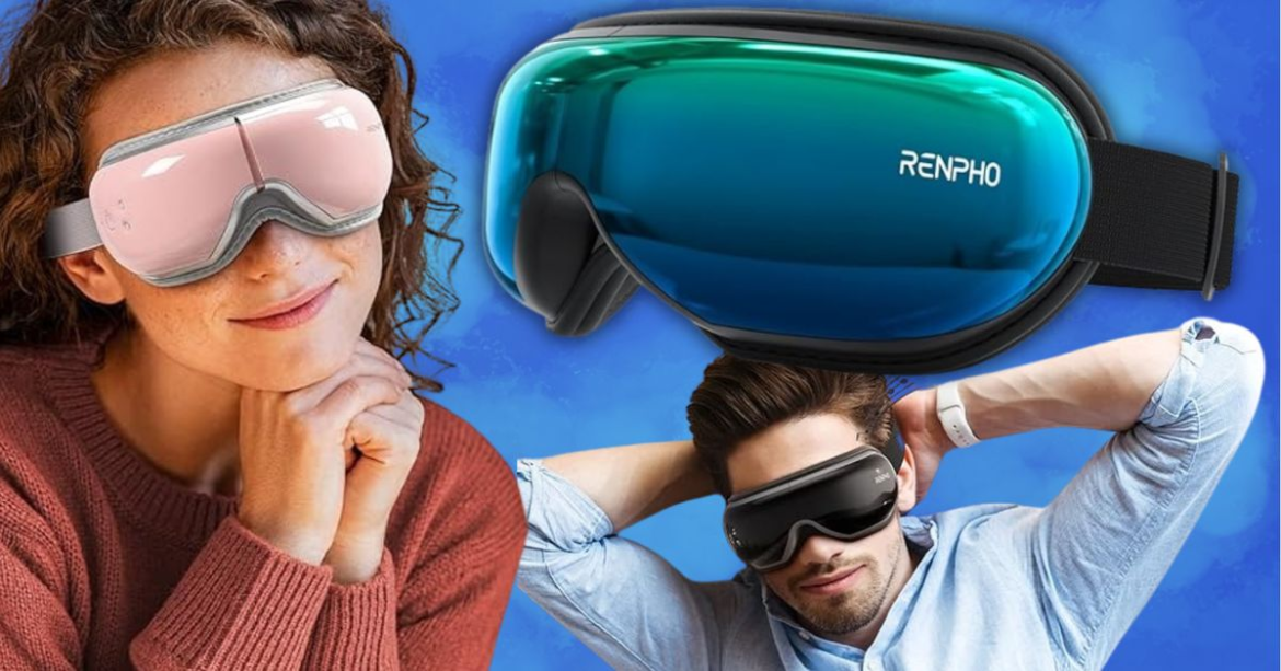 This Heated Eye Massager Is A Game Changer For Bedtime