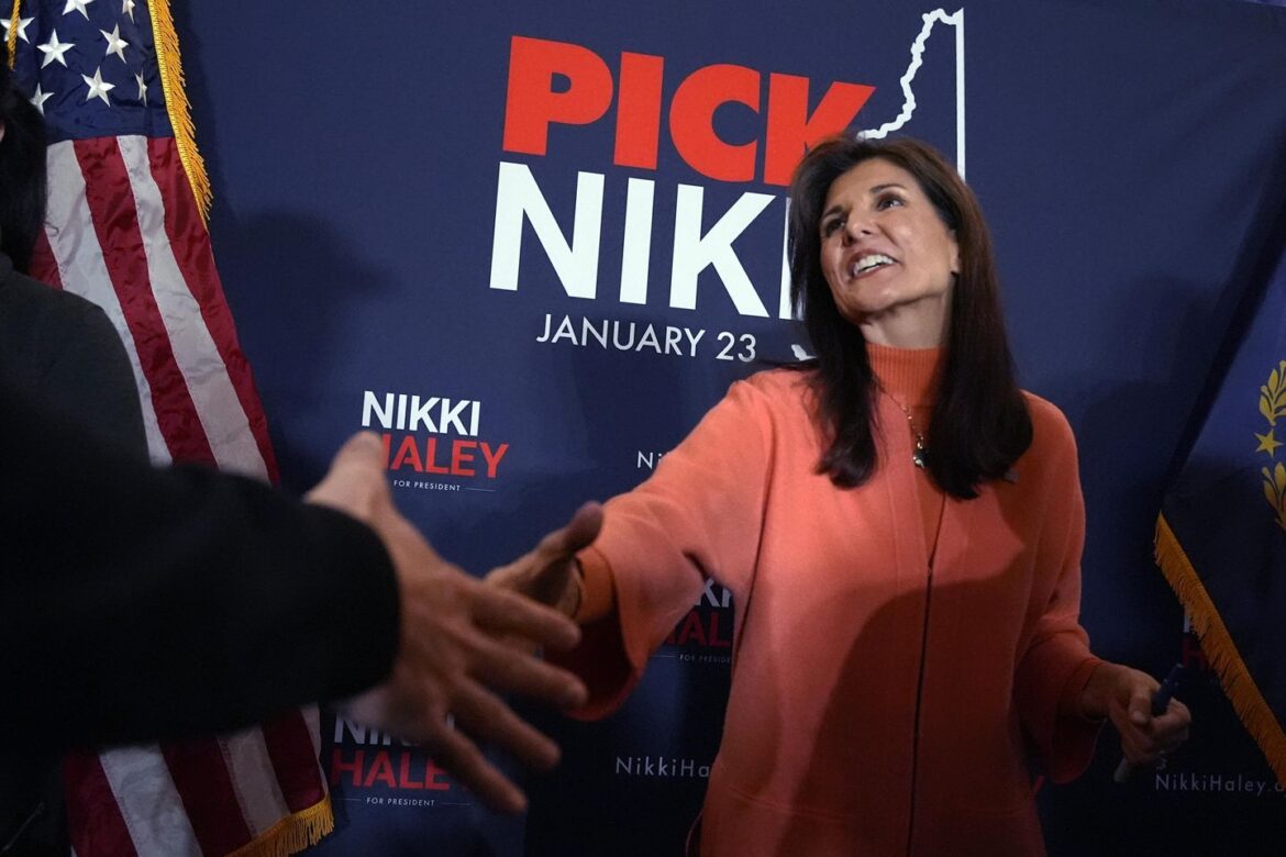 Top Haley donor says financial support dependent on New Hampshire results
