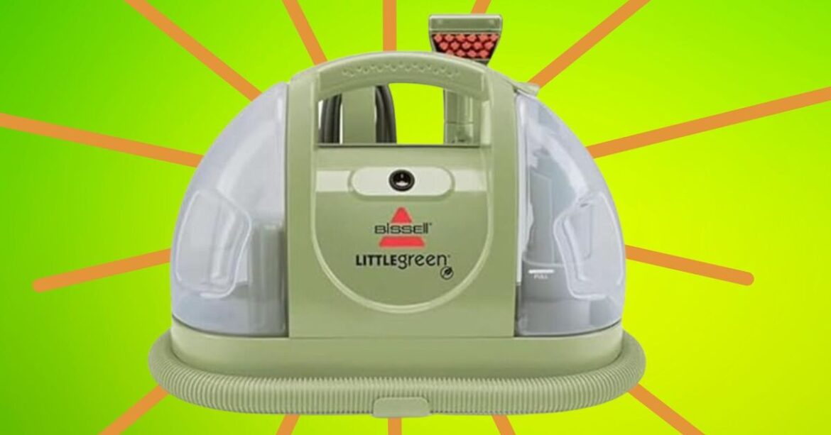 Bissell Little Green Portable Carpet Cleaner Is On Sale