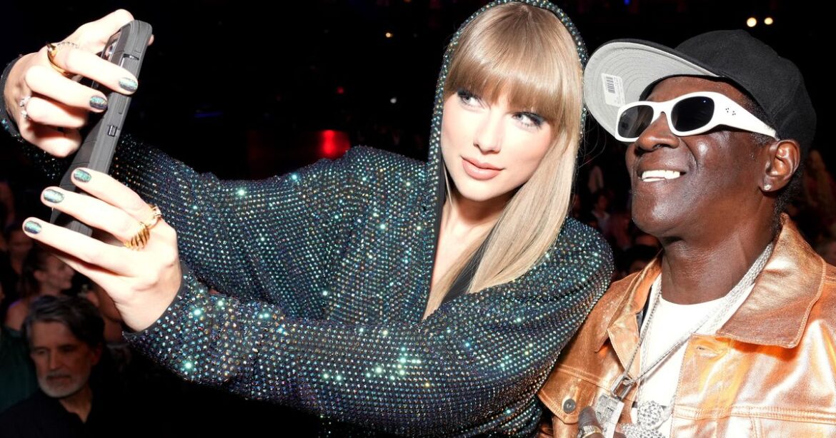 Flavor Flav Reveals What He Told Taylor Swift At 2024 Grammys