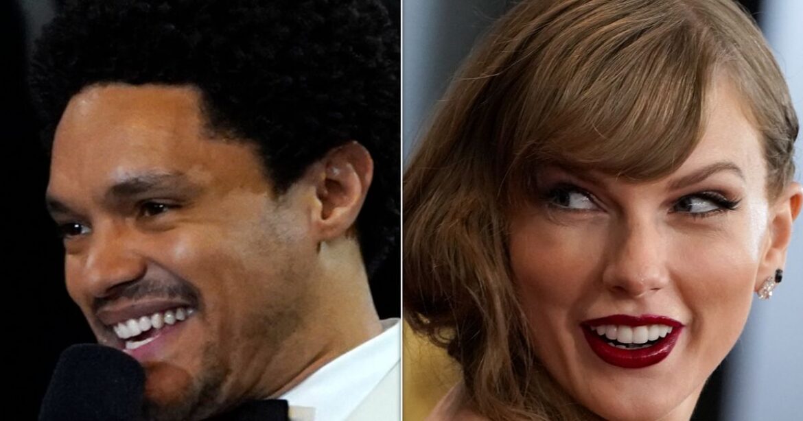 Trevor Noah Makes NFL Joke That Taylor Swift Actually Laughs At
