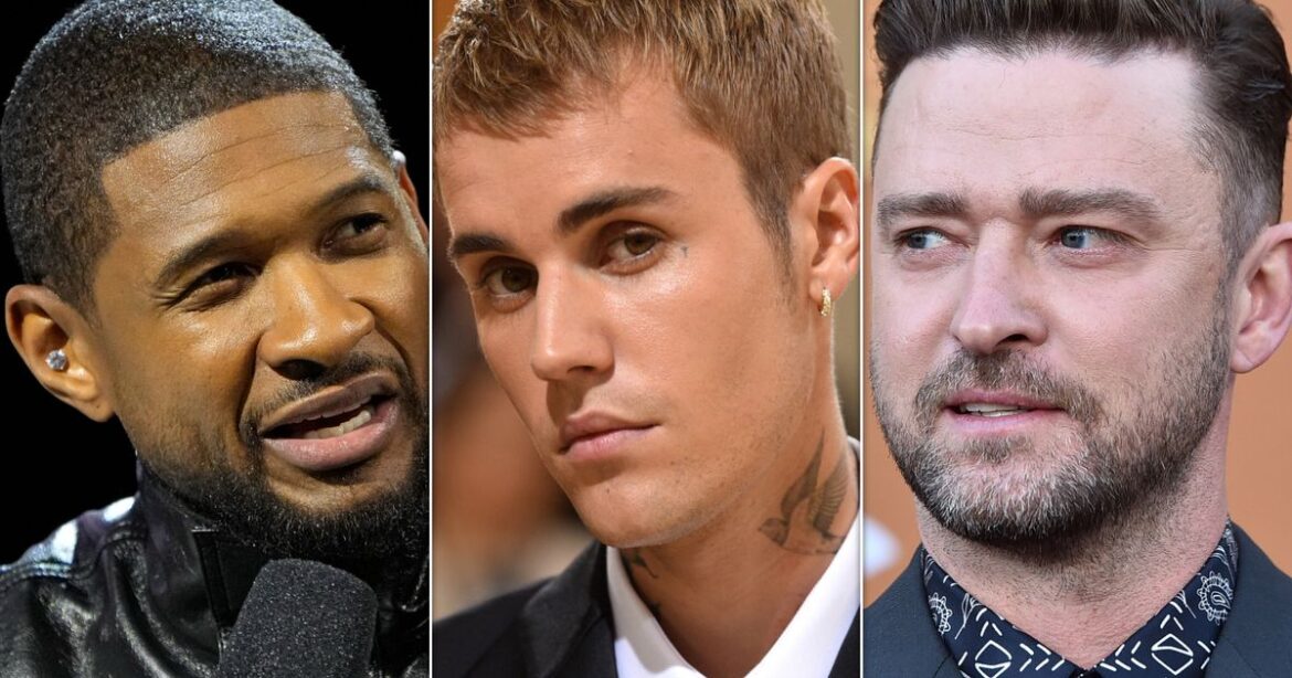 Usher Reveals Justin Timberlake Bidding War In The 2000s Over Fresh-Faced Justin Bieber